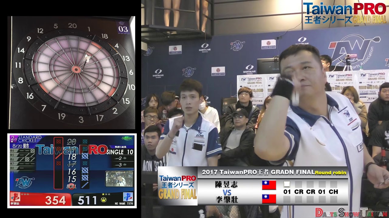 陳昱志 VS 李肇壯 2017 TaiwanPRO王者GRAND FINAL Round robin