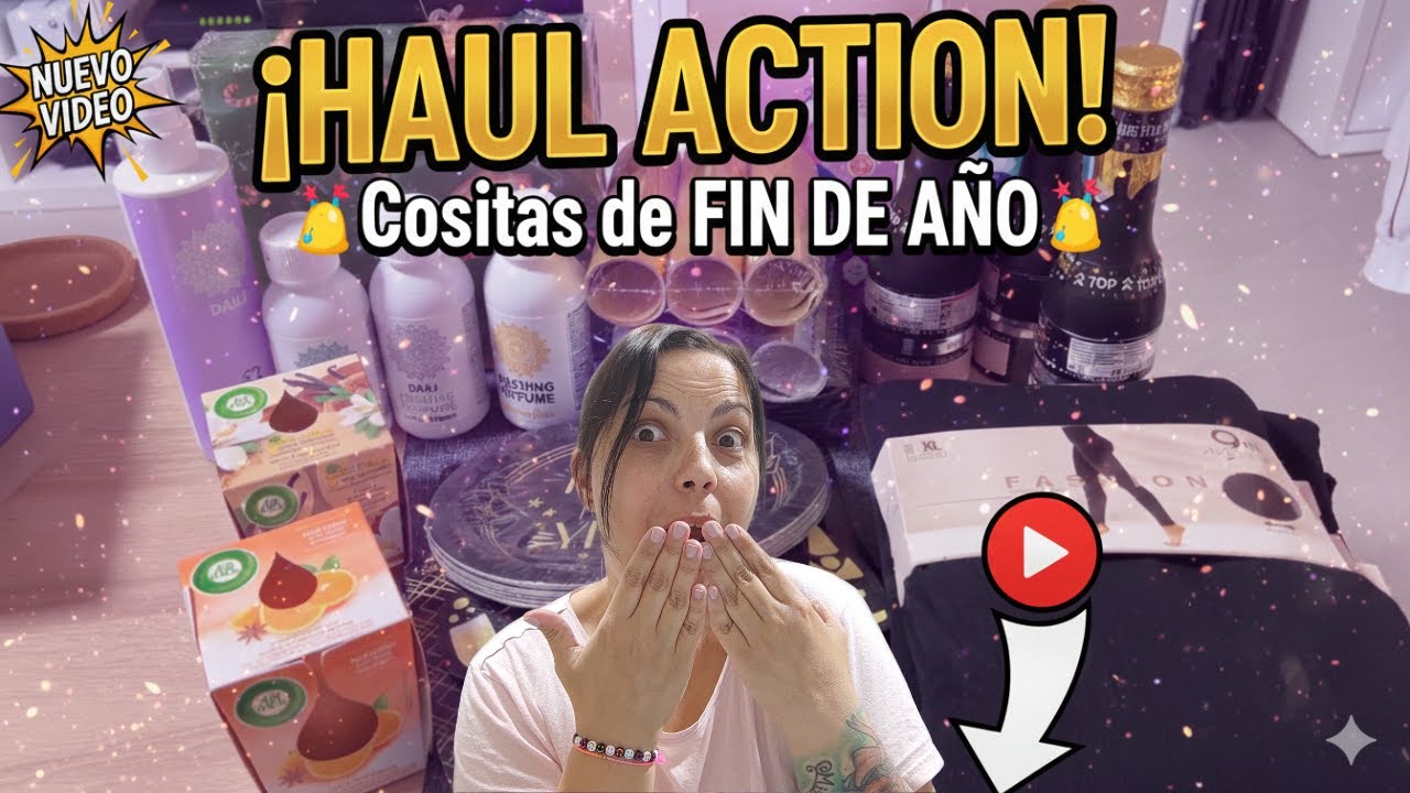 &iexcl;TODO ESTO POR MUY POCO! 😱 Haul ACTION especial FIN DE A&Ntilde;O y hogar✨