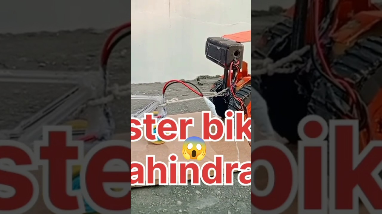 monster bike Vs Mahindra Tochan 