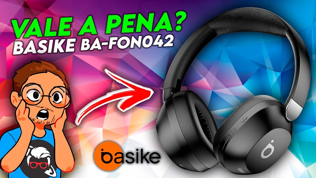 Basike BA-FON042 - UNBOXING e REVIEW Headset Wireless: Vale a Pena Comprar?