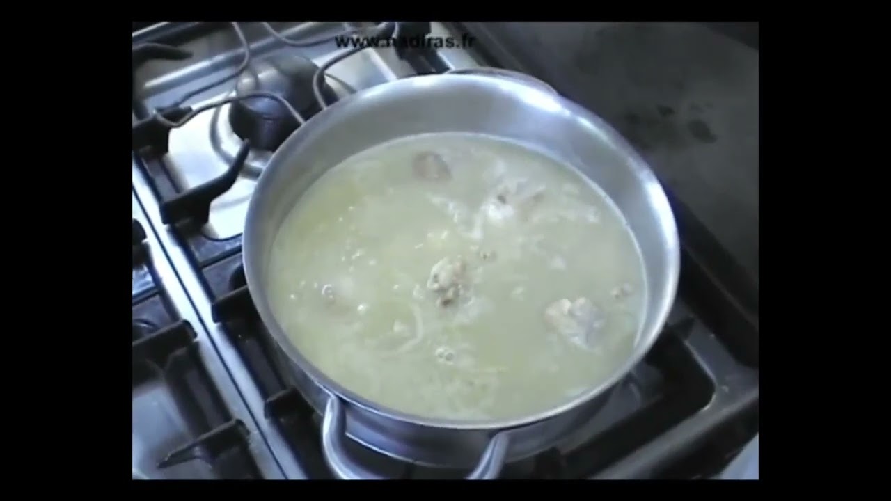 Fricassee de volaille a l ancienne 1
