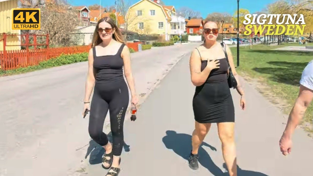 Sigtuna - The Oldest City In Sweden - Walking Tour - Spring - 8K