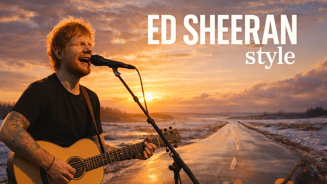 Ed Sheeran Inspired Acoustic Winter Songs｜A Love Story Told in 5 Songs