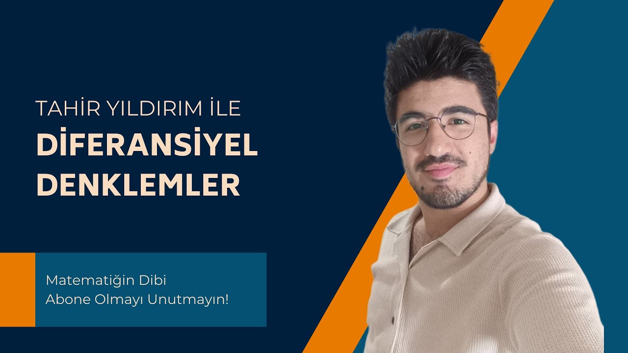 Diferansiyel Denklemler | Örnek Vize Soruları Çözümü & Çözüm Stratejileri 2