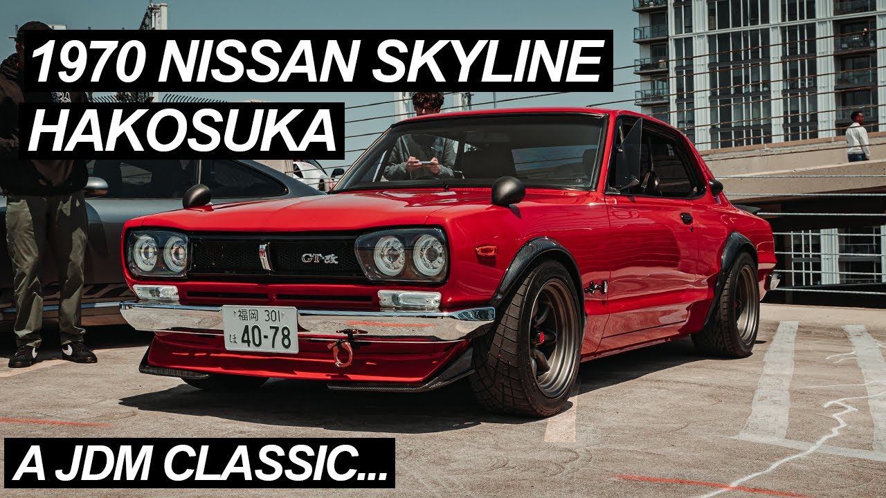 Редкий, полностью отреставрированный Nissan Skyline Hakosuka 1970 года...