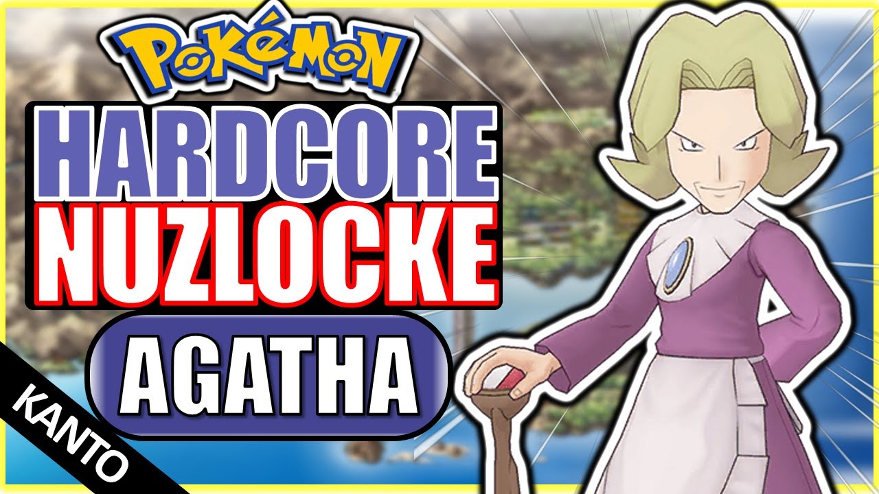 Can Agatha Beat a Hardcore Nuzlocke of Pokémon Fire Red?