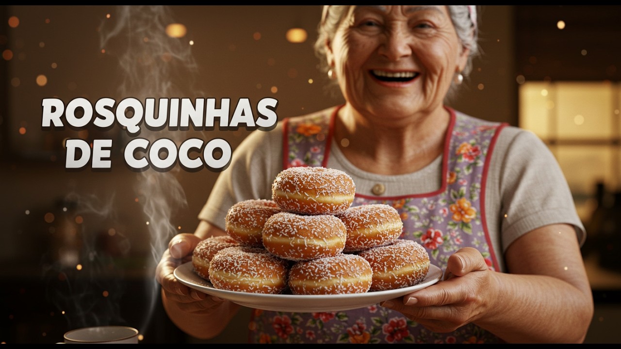 Essa Rosquinha de Coco Vai Mudar Seu Café: Rápida e Perfeita!