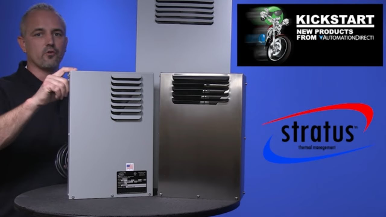 Stratus Air-to-Air Heat Exchangers for Enclosures from AutomationDirect