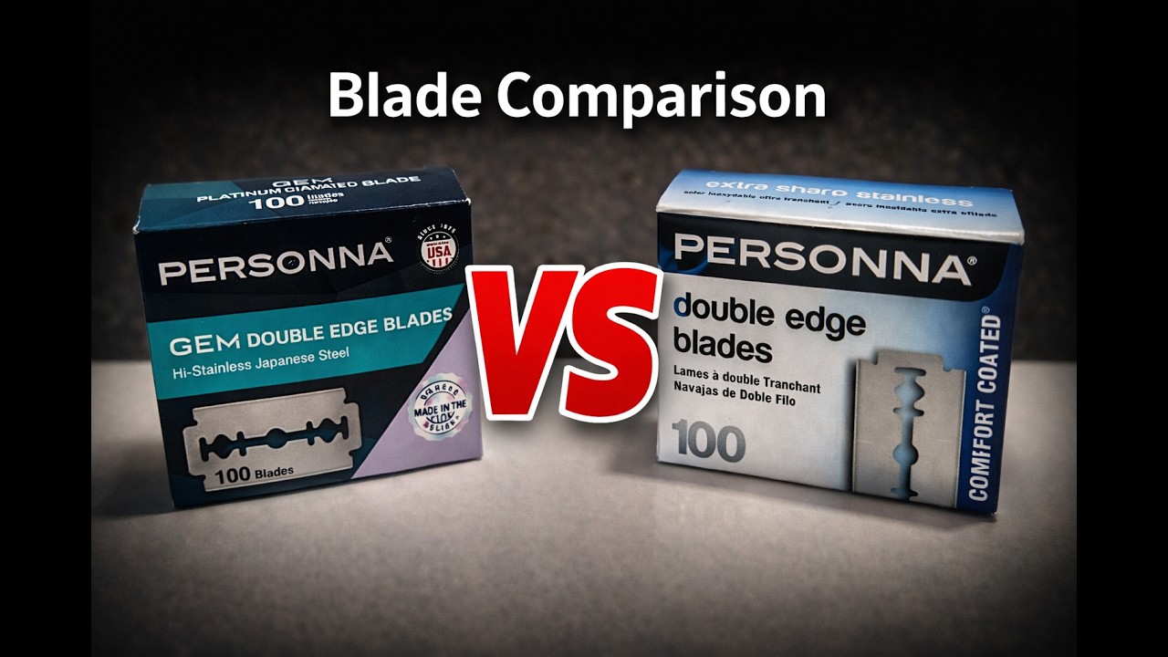 Personna GEM PDG против Personna Comfort Coated Blades | Сравнение лезвий