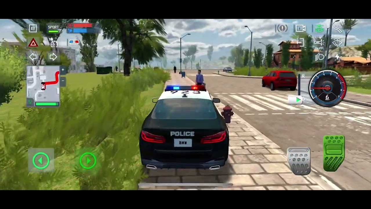 Police Cop 2022 Roadblock,Escort and Chase BMW in Rome