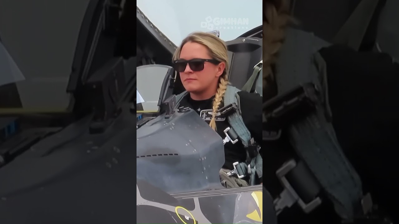 Female F-16 Fighter Pilot #fighteraircraft #usairforce #strongwomen #f16 #beauty #power