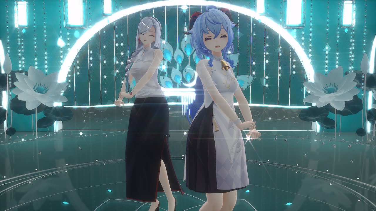 [ 2K 原神MMD/Genshin Impact MMD ] Your Smile is the Cutest 還是你的笑容最可愛-Ganyu&Shenhe