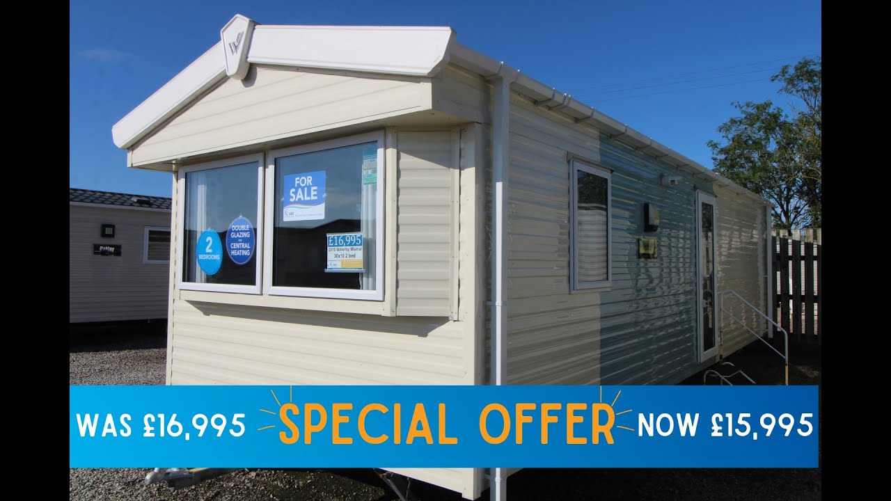 40984 Willerby Mistral 30x10 2 bed 2019 Preowned caravan for sale offsite