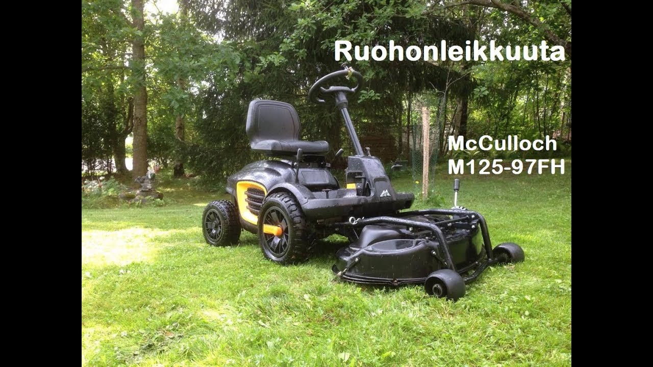 Ruohonleikkaus - Cutting grass - McCulloch M125-97FH