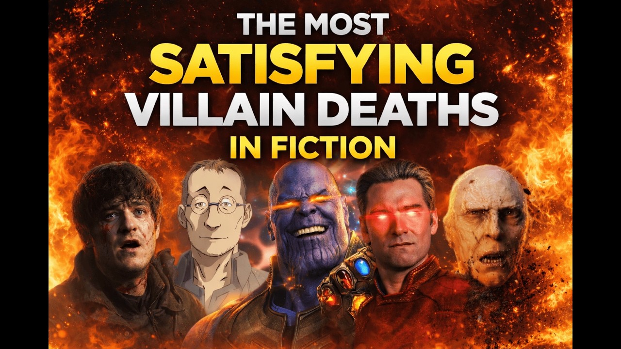 which villains have the most satisfying deaths in fiction ?