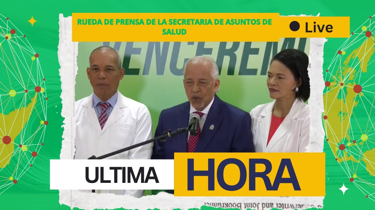 RUEDA DE PRENSA DE LA SECRETARIA DE ASUNTOS DE SALUD