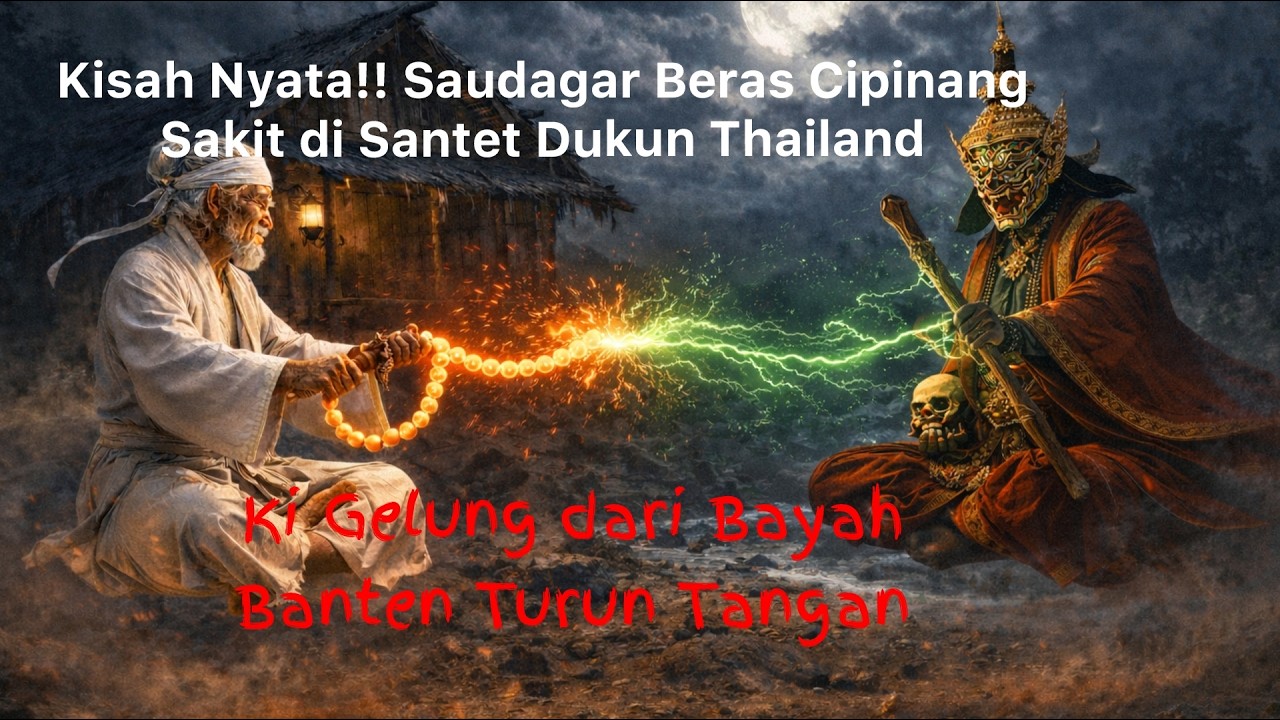 Kisah Nyata!! Saudagar Beras Cipinang Disantet Dukun Thailand, Ki Gelung Dari Banten Turun Tangan