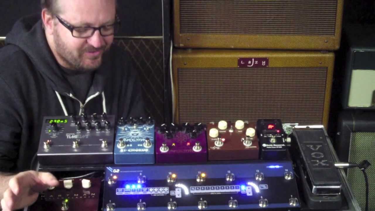 TheGigRig G2 Demo — самая продвинутая в мире система переключения плат педалей эффектов
