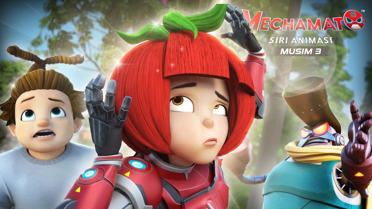 Mechamato Jadi Mat Tomato! | KOMPILASI LAWAK MECHAMATO MUSIM 3