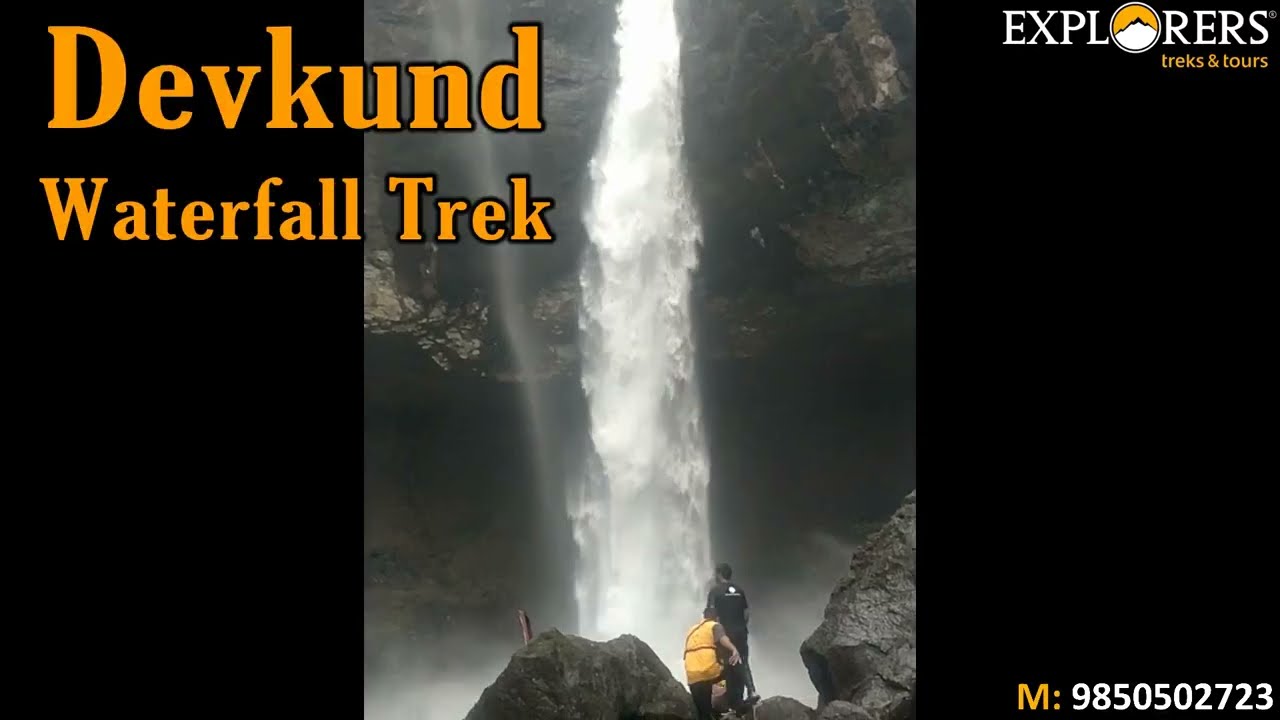 Devkund Waterfall Trek from pune by Explorers