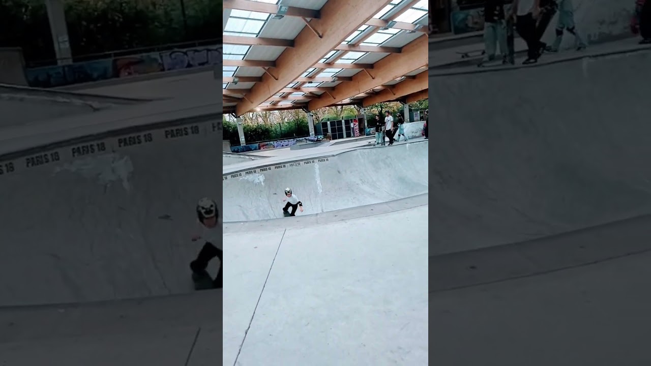 Espace de Glisse Parisien : Faire du skateboard &agrave; l'abri de la pluie &agrave; Paris #skatergirl