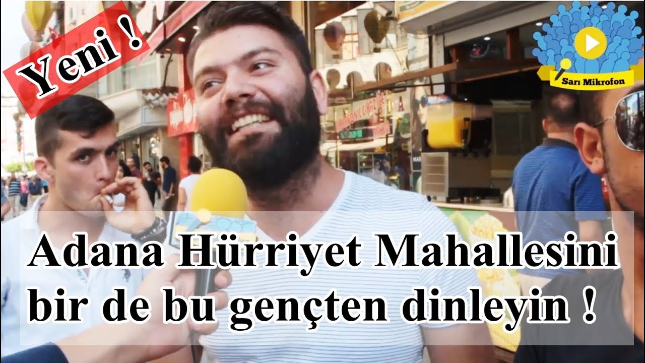 Adana Hürriyet Mahallesini bir de bu gençten dinleyin - SARI MİKROFON
