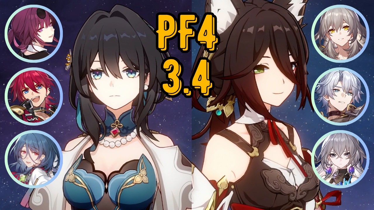 Old PF! | Luka, Kafka, Phainon | Pure Fiction 3.4 | Honkai: Star Rail