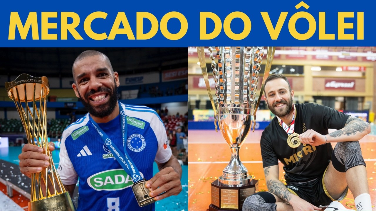 BOMBA NO VÔLEI: MINAS ABRE O COFRE POR WALLACE! E MAIS: LEVANTADOR DA EUROPA ASSINA COM GOIÁS!