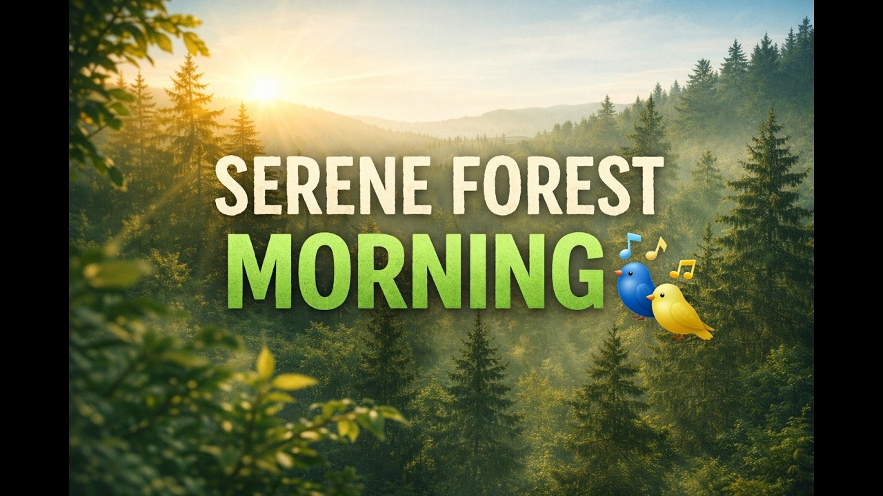 Birds Morning Forest ☀ Peaceful Nature Ambience (3H)