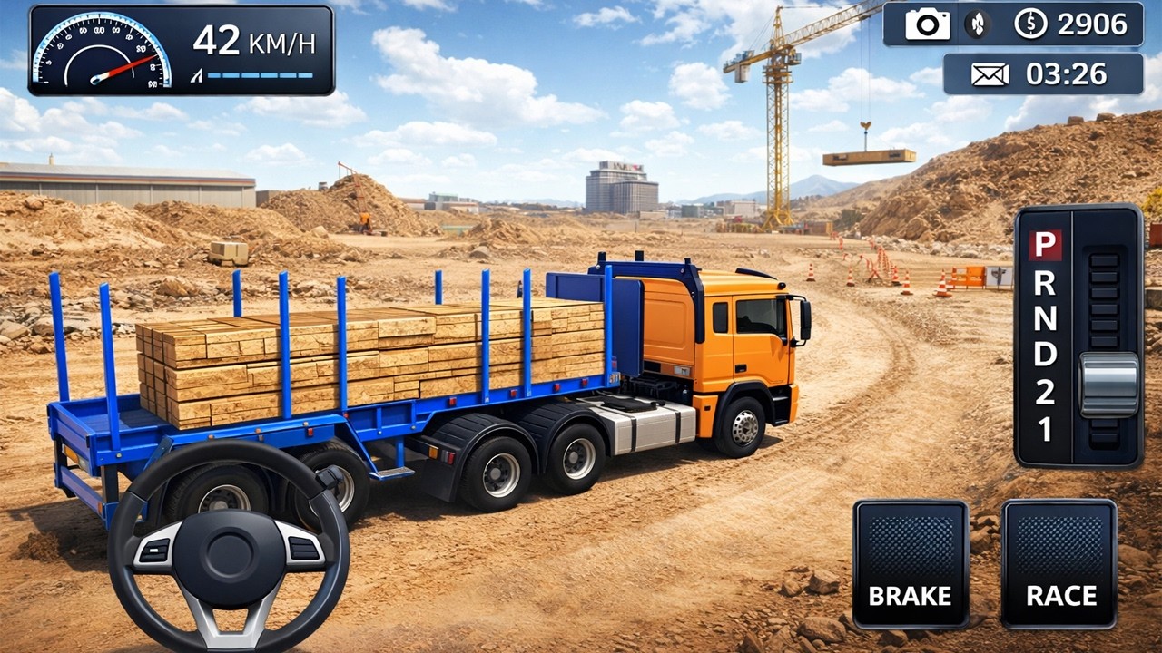 Ultimate Truck Transporter Drive 2026 Gameplay &ndash; Realistic Truck Transport Missions | Mecho Gaming