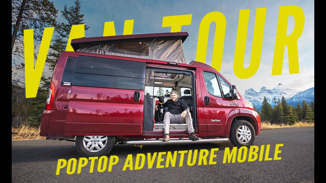 VAN TOUR - 2020 Tofino | $70K Promaster Pop-top Conversion