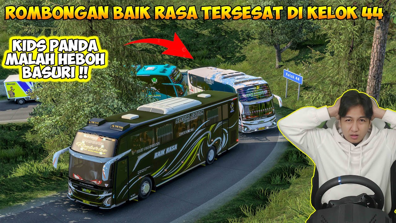 ROMBONGAN BAIK RASA TERSESAT DI KELOK 44 !! KIDS PANDA MALAH HEBOH NYALAKAN BASURI