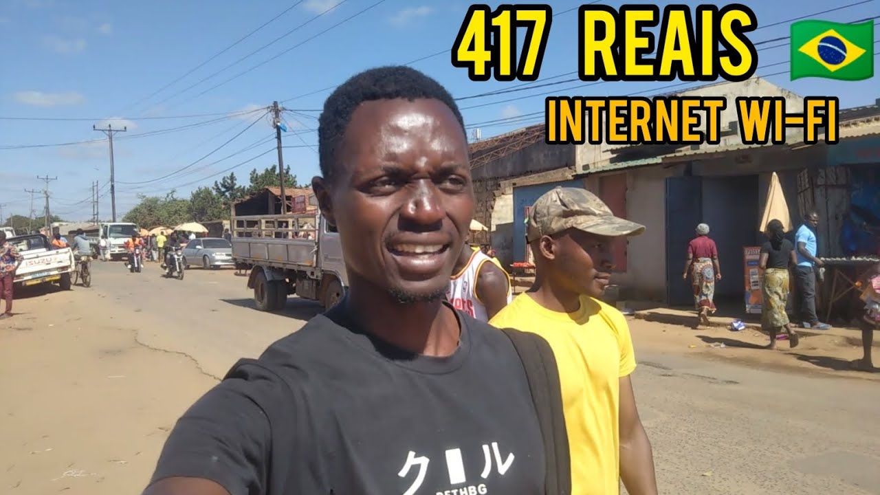 Fui com meu amigo saber o internet wi-fi fibra otica, o internet é mesmo caro  em moçambique 🇲🇿