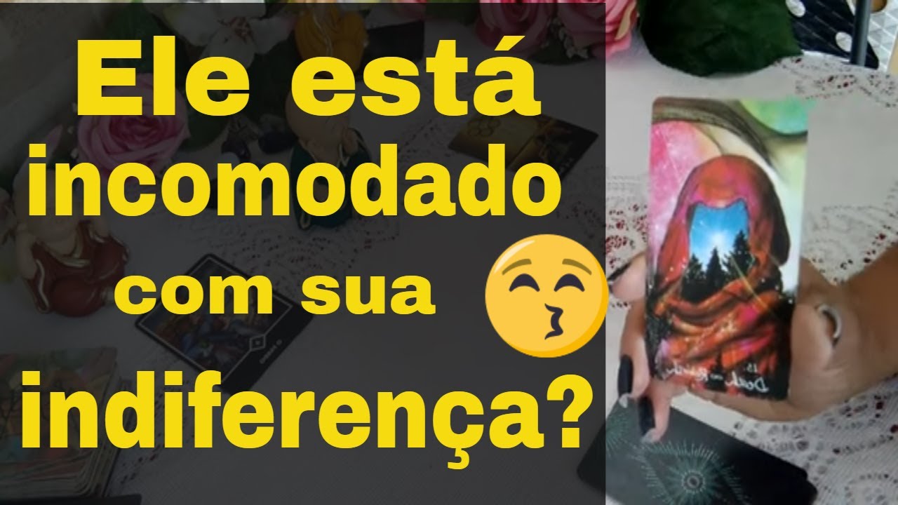 Como ele está com sua indiferença/silêncio hoje😏🤐? Ele está incomodado com isso?🤔🤨🕵‍♀️🔮#tarotgratis