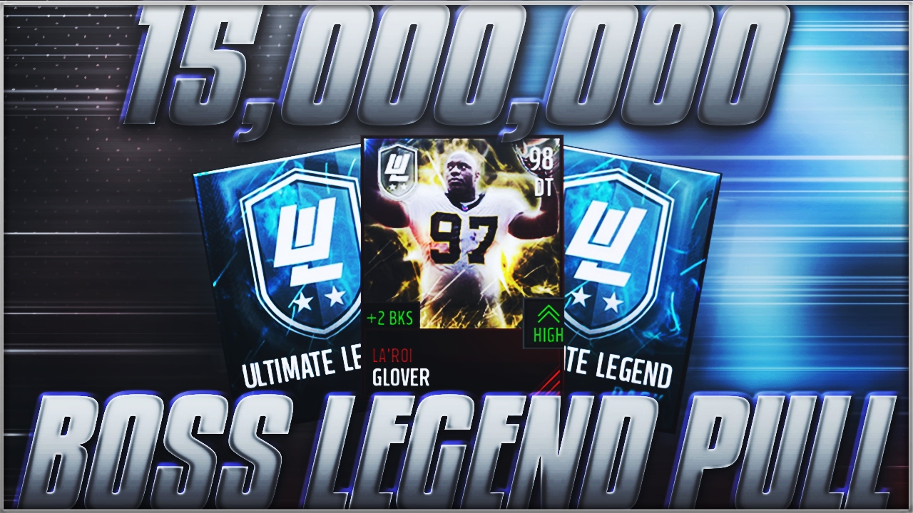 15 MIL BOSS LEGEND PULL!! BEST PULL OF ALL TIME! Insane Pack Opening