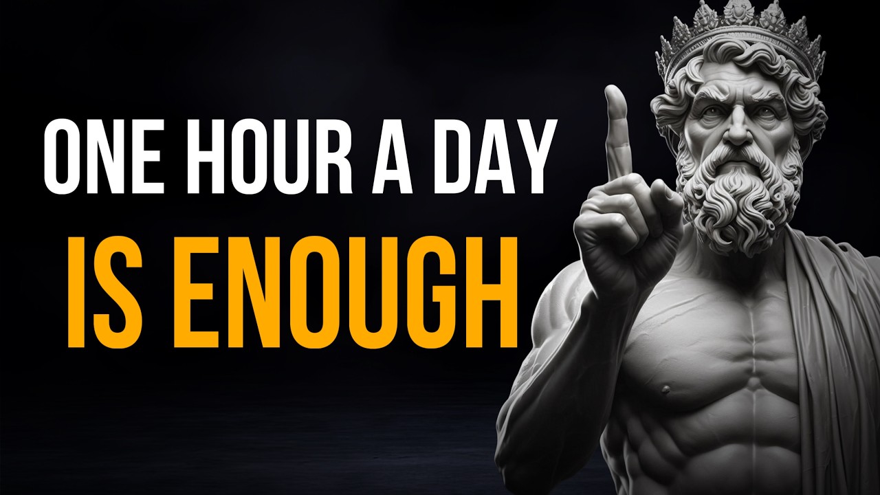 One Hour a Day Can Change Your Life | STOICISM