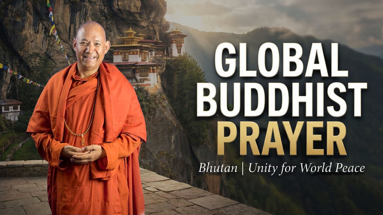 In the Land of Happiness: Bhikkhu Sanghasena Participates in Global Buddhist Prayer in Bhutan