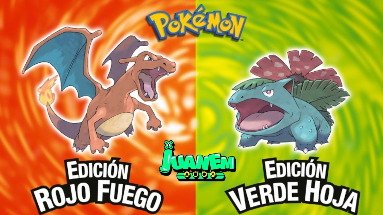 POKÉMON VERDE HOJA / ROJO FUEGO en SWITCH 2 - CUARTA PARTE con Juanem
