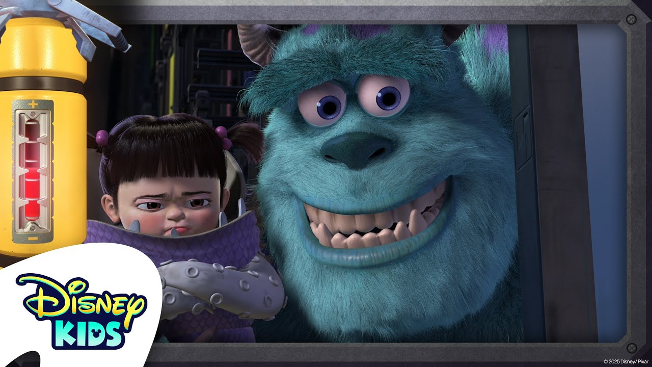 Fill the Canister with Sulley and Mike Wazowski! 🤣😱 | Pixar's Monsters, Inc. | @Disney Kids