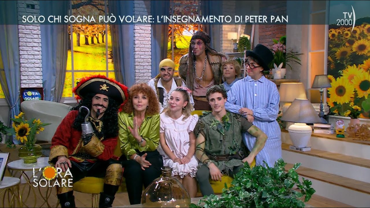 L'Ora Solare (TV2000) Solo chi sogna può volare, l'insegnamento di Peter Pan