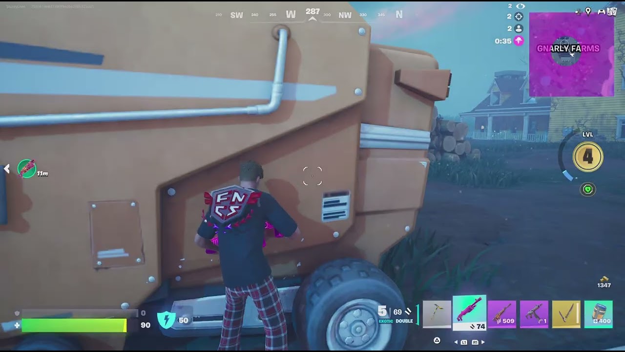 Today I play fornite and got this
