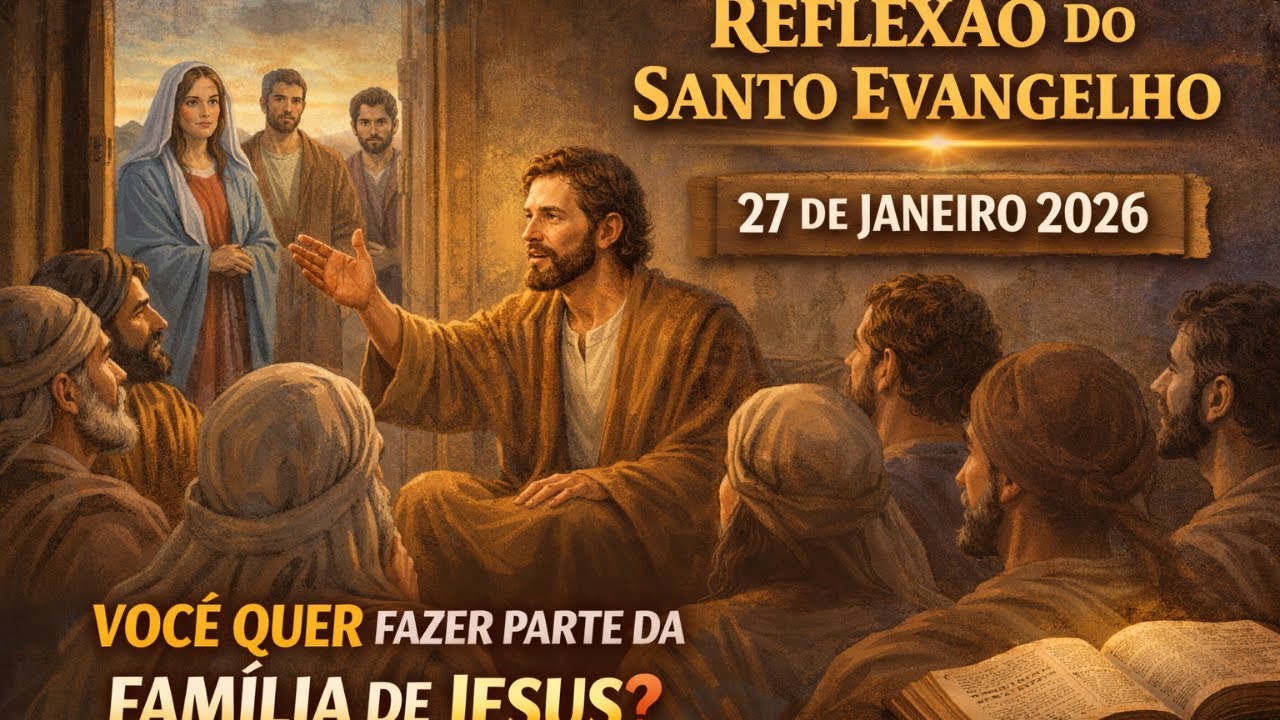 JESUS TEM UM CONVITE PRA VOCÊ | REFLEXÃO DA LITURGIA DIÁRIA !