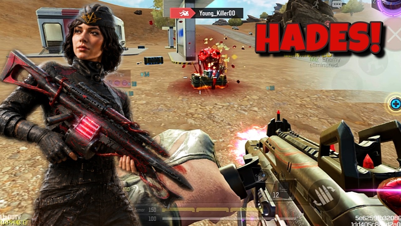 The HADES Iron Sight Is Feels Broken CODM Full Battle Royale Gameplay COD Mobile Call of Duty Mobile