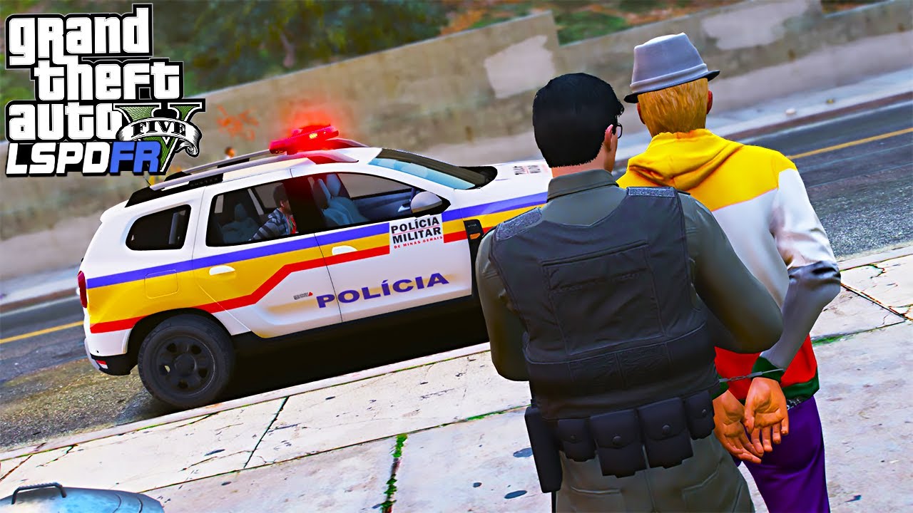 UMA NOVA GANGUE ATUANDO NO TRAFICO DE ENTORPECENTE! - PMMG - GTA 5 ROTINA POLICIAL