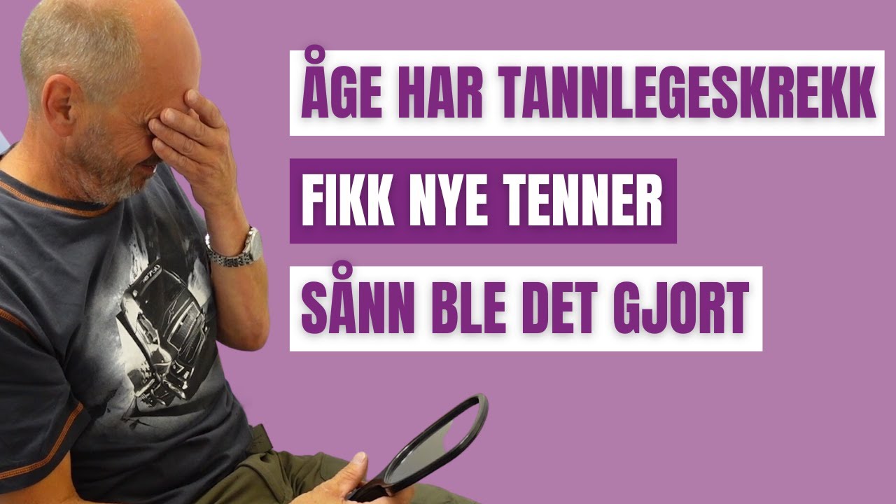 Hadde tannlegeskrekk: Alt jeg ville var å fikse tenna mine