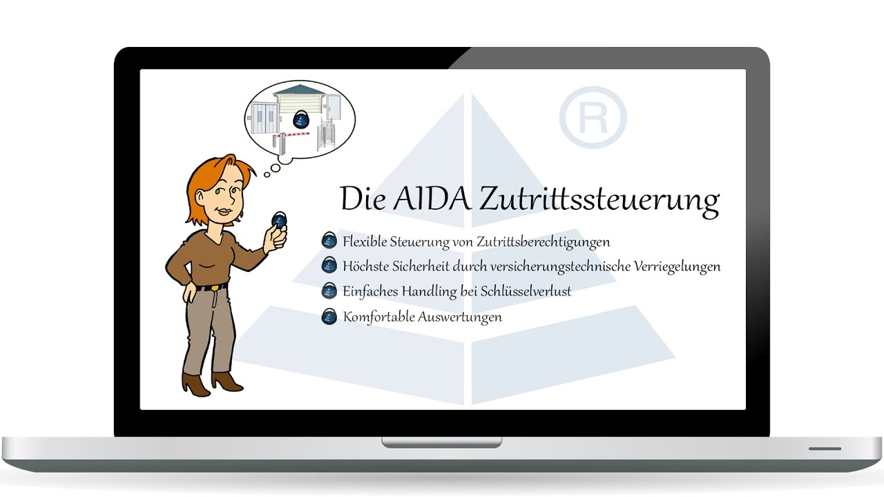 Erkl&auml;rfilm: Die AIDA Zutrittssteuerung