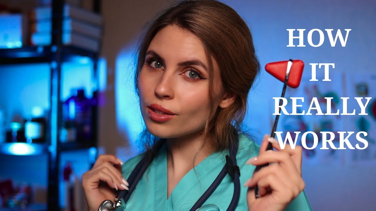ASMR Realistic Medically Accurate CRANIAL NERVE EXAM | Hearing Test,Eye Exam,Taste,Smell,Reflexes