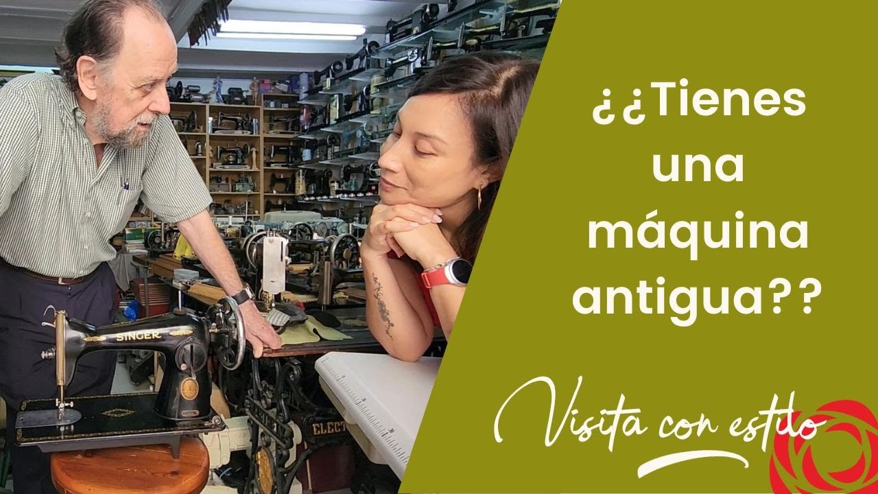 El guardián de las máquinas de coser en Barcelona. Visita 100!