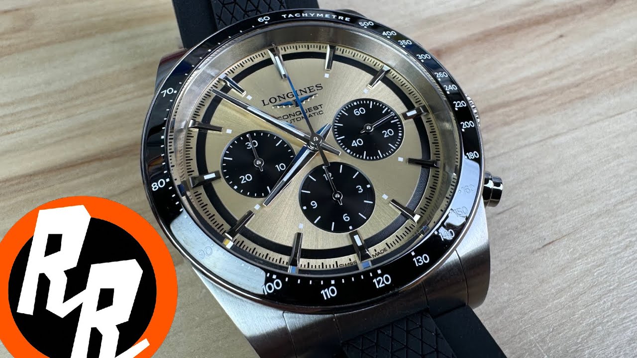 Longines Conquest Chronograph Automatic Sunray. (Exquisite Timepieces)