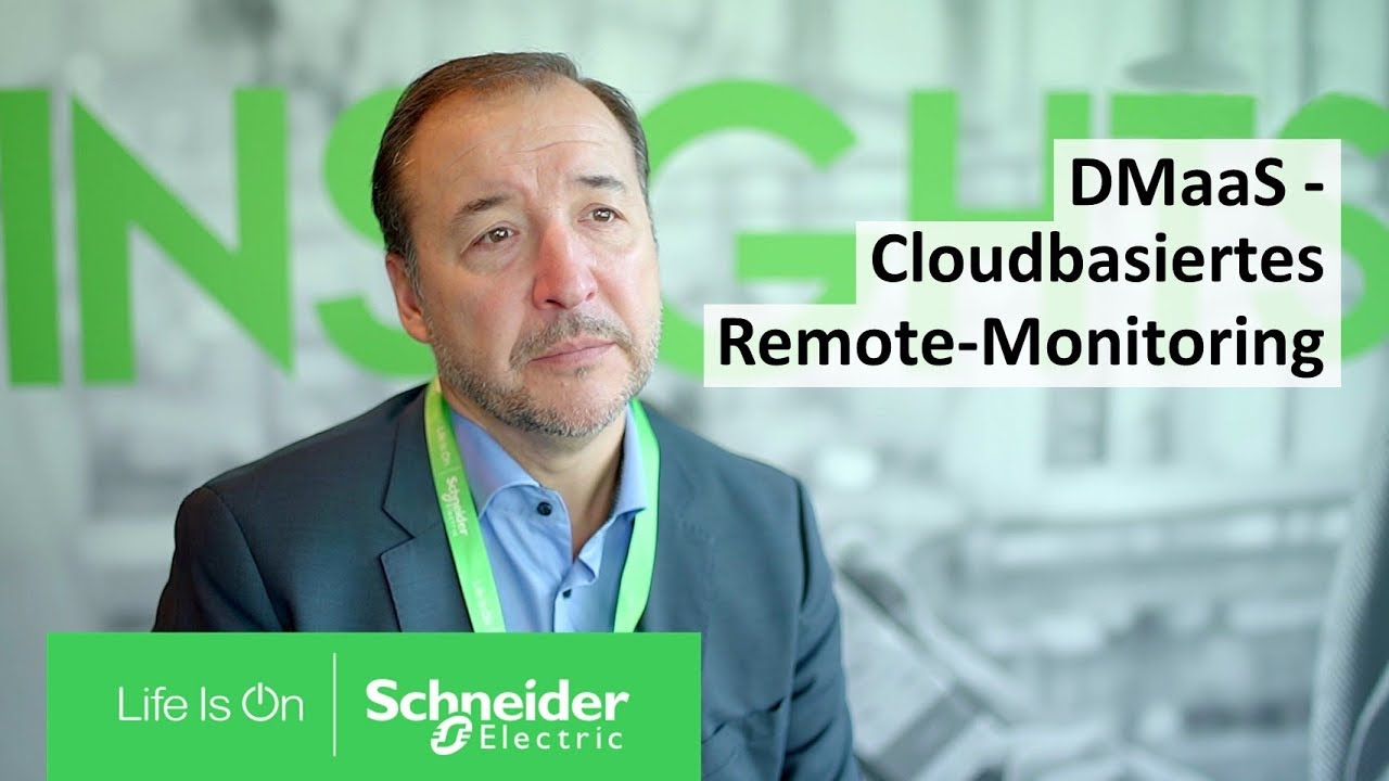 DMaaS: Cloudbasiertes Remote-Monitoring für Datacenter | Schneider Electric